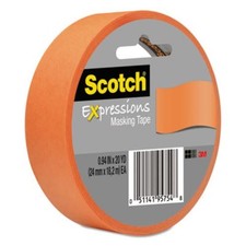 Scotch Expressions Masking Tape - 0.94" Width X 60 Ft Length - Writable Surface,