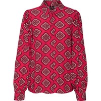 Moda - Hemd FüR Damen, Spitzendetail, Leger, PuffäRmel (GT37867)