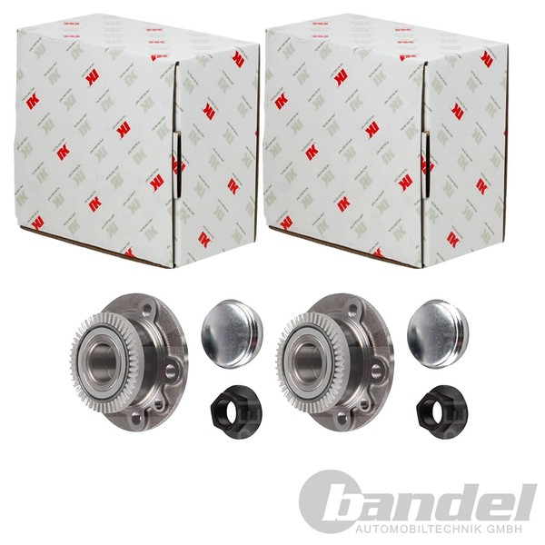 2X NK RADLAGER-SATZ Vorne Passend FÜR Opel Omega Links+Rechts | 753613-image