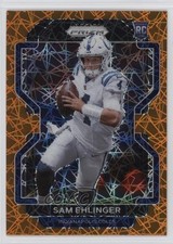 2021 Panini Prizm Rookie Lazer Prizm Sam Ehlinger #395 12zi