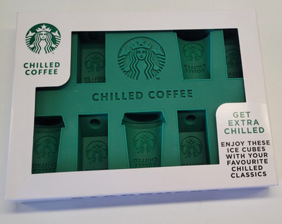 STARBUCKS Eiswürfelform (Ice Cube Maker, Chilled Coffee), Neu & OVP