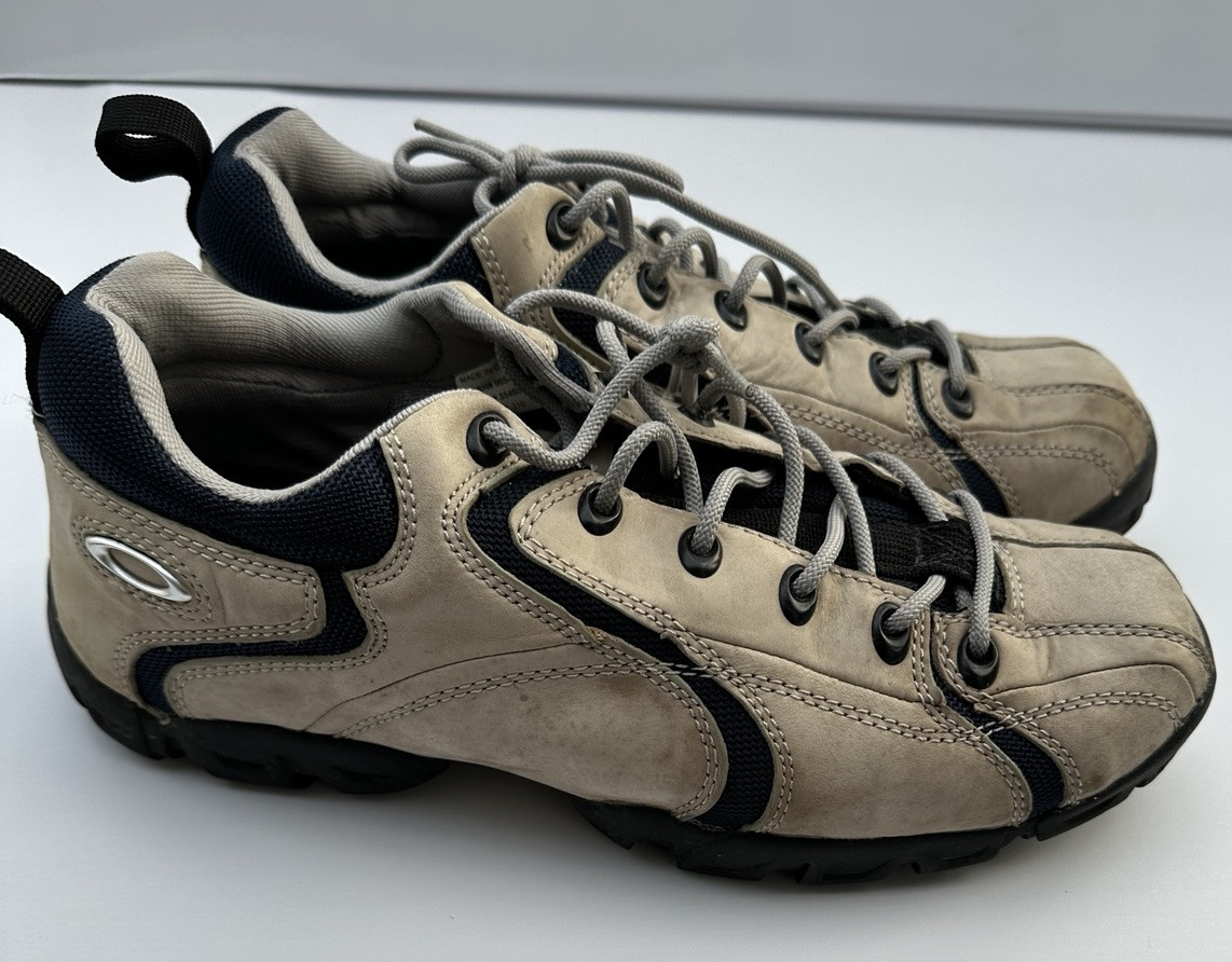 Vintage Oakley Flak Low Tactical Field Gear Hiking Shoes Men's Size UK  Tan