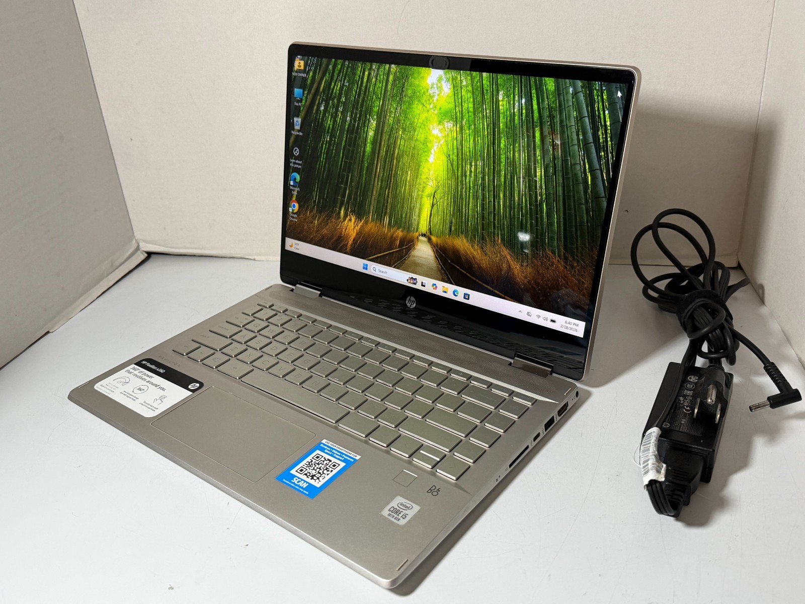 HP Pavilion x360 14" Convertible Laptop