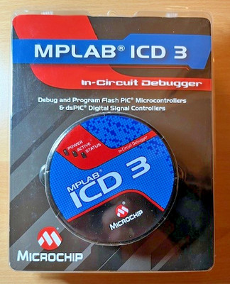 Microchip MPLAB ICD 3 In-Circuit Debugger mit Interface-Board und MPLAB-CD