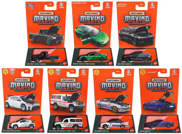 Matchbox 2026 Komplett Set 7 Modelle - Mix 978N - FWD28 - Moving Parts - Neu Ovp-image