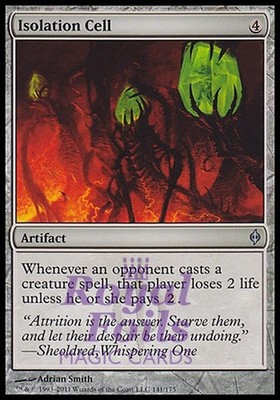 Isolation Cell 1x FOIL NPH MTG New Phyrexia Uncommon MINT artifact
