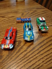 Motorized Slot Cars 1/43 Ideal Mini Motorific, tested,working, nice,batteries