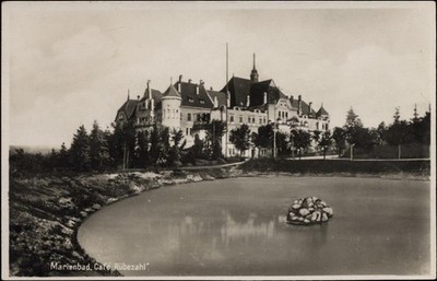 20052927 - Marienbad, Cafe Ruebezahl, Sudetenland,L.W.K. um 1937