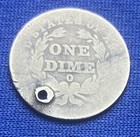 1839-O US Seated Liberty Dime 90% Silver Good Condition Variety 2 (1838-1853) — photo 2