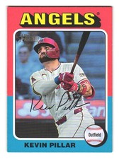 2024 Topps Heritage #561 KEVIN PILLAR Los Angeles Angels