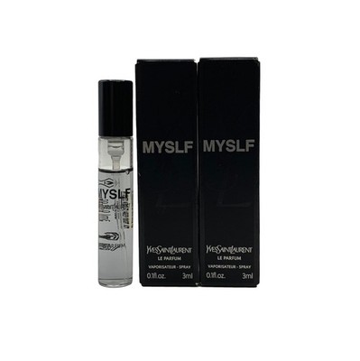 2X Yves Saint Laurent MYSLF Le Parfum Mini Travel Spray 3 ml / 0.1 oz each