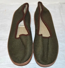 Vintage Hausschuhe Slipper Gr. 40 INTRA Werk Großharthau DDR Ungetragen