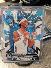 2025 Optic Donruss My House White And Blue Holo Shi-gilgeous-Alexander 