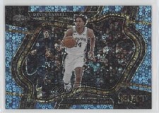 2022 Panini Select Courtside Light Blue Disco Prizm 44/99 Devin Vassell #264 5y7