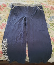 DALLAS COWBOYS HER STYLE WOMEN'S SLEEP LOUNGE PAJAMA PANTS Sz 2XL