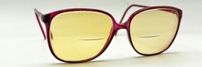 Vintage Charmant 7500 Purple Oval Sunglasses FRAMES ONLY Japan