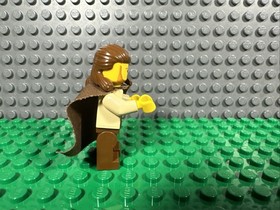 LEGO Star Wars (7101) Qui-Gon Jinn Minifigure Jedi (Yellow Head) sw0027 Lot A