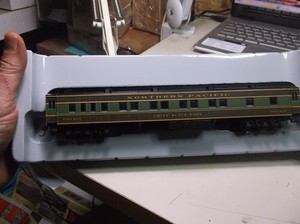 HO Pullman Passenger Car Northern Pacific Chief Black Foot Athearn Original Box