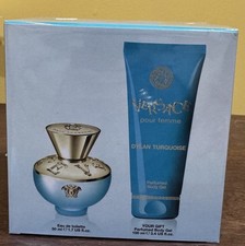 Versace Dylan Turquoise 2 Piece Gift Set for Women Brand New Kn In Box