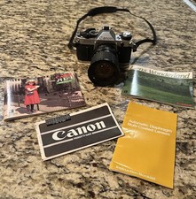 Canon AE-1 Program 35mm Camera With Albinar Lens With 1:3.5-4.5 F 28-80 Mm