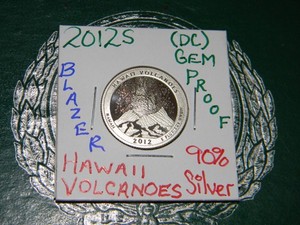 2012 S Parks ATB Hawaii Volcanoes 90% Silver Gem Proof Deep Cameo Qtr-KEY DATE!!
