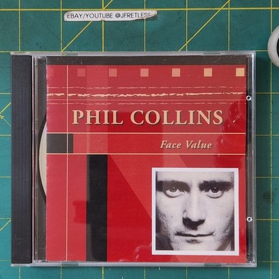 Used Music Audio CD Phil Collins Face Value Album 1981 Atlantic Records 