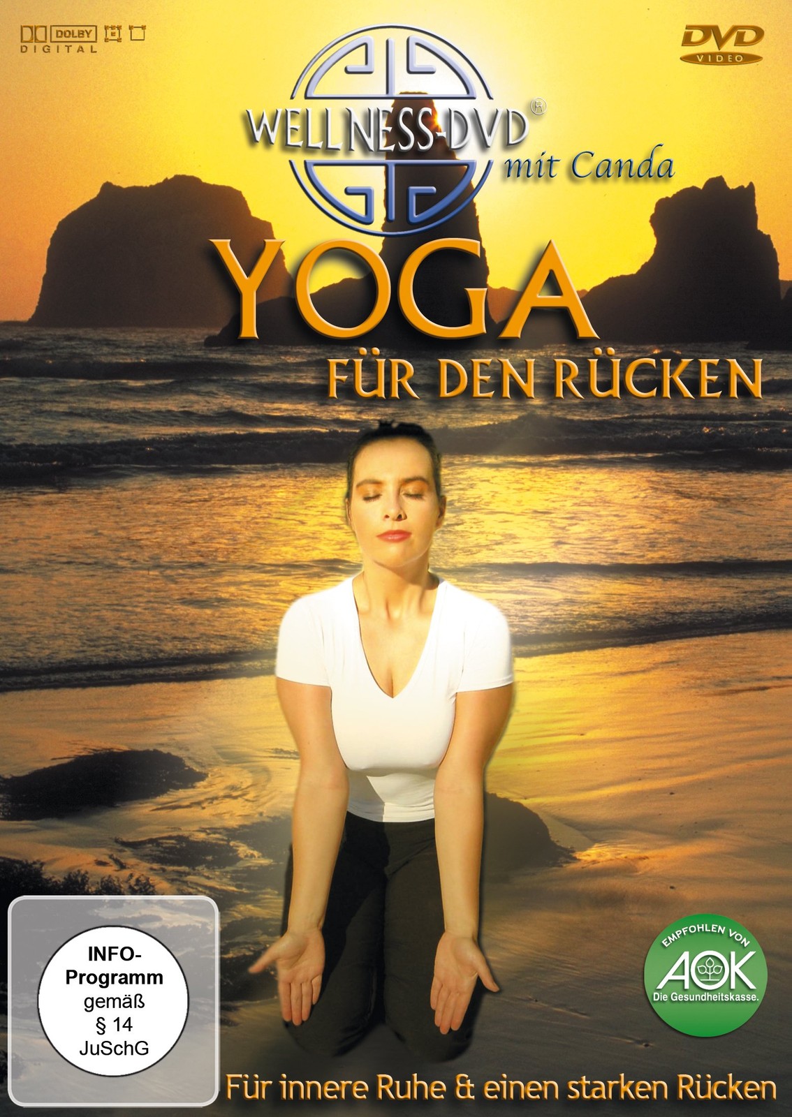 Yoga für den Rücken (DVD) Wellness-Dvd Canda Clitora Eastwood