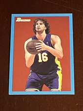2009-10 Bowman '48 Pau Gasol #35 Blue /1948 Lakers HOF