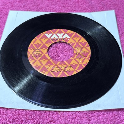 Cheo Feliciano   Si Por Mi Llueve / Mi Triste Problem VAYA V-5005-45RPM  (1972)