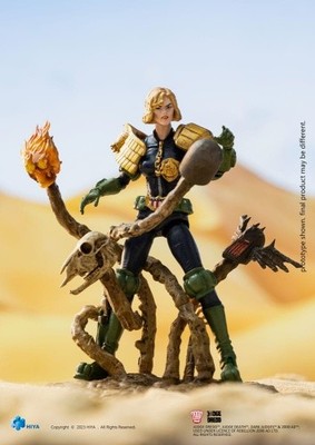 Beschädigte Verpackung! 2000 AD Judge Dredd Judge Anderson VS Dark Judges 1/18 M