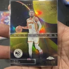 2025 Topps Chrome Trae Young Refractors Yellow (RAW)