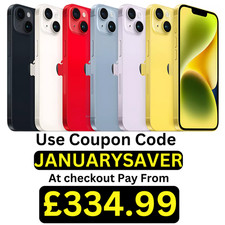 Apple iPhone 14 128GB/256GB - Unlocked iOS Smartphone -All Colors - PRISTINE A++