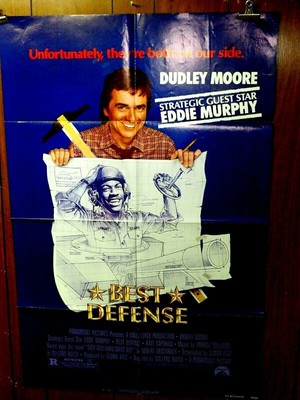 Best Defense 1984 Paramount Movie folded one sheet poster 27x41