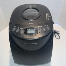 Hamilton Beach Black Digital Programmable 12 Settings Bread Maker Machine 29882