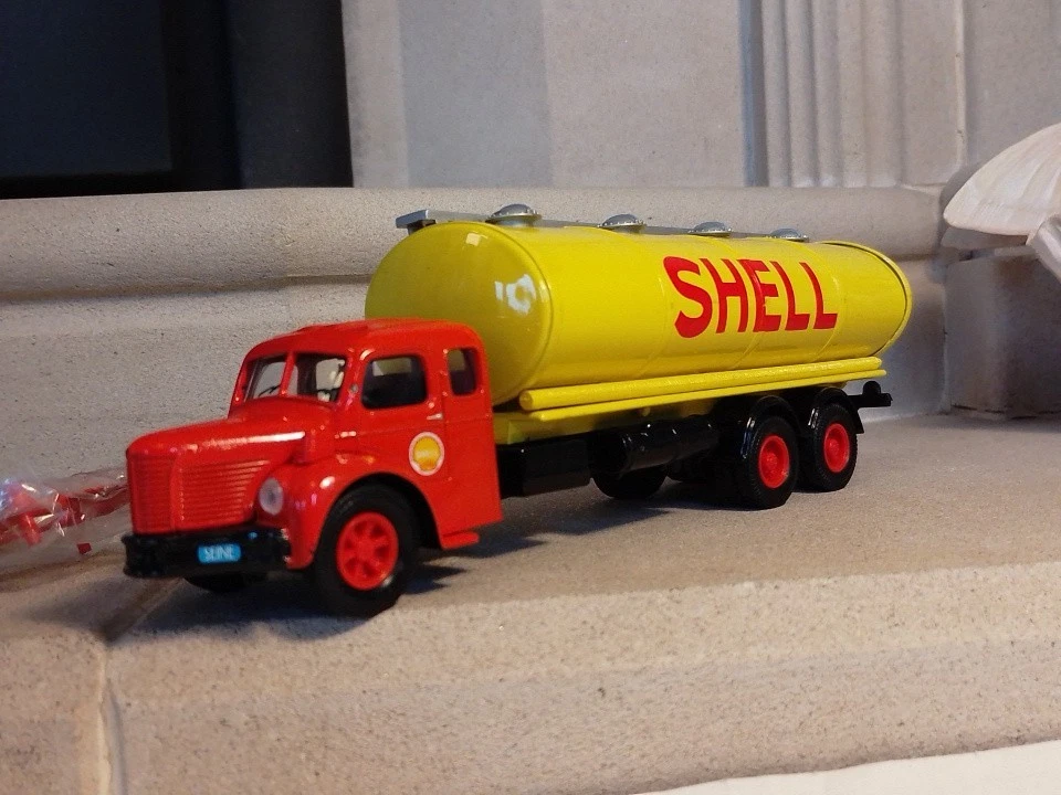 Corgi Heritage 1/50 Citroën Type 55 Semi-remorque Citerne Fruehauf Shell – Occasion Boîte