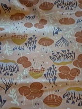 Stella Dear Stella Designs pink Mushrooms  One piece 45" x 91" 