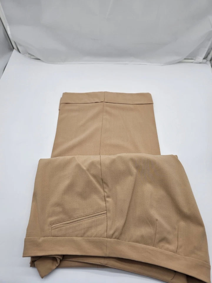 Lane Bryant Plus Size 16 Wide Leg Cuff Stretch Dress Pants Work Office Trousers - Image 2 of 4