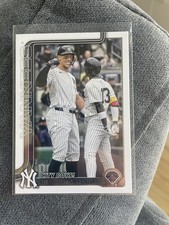 2025 Topps Update # US85 Veteran Combos Aaron Judge Jazz Chisholm Jr.