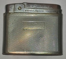 SILVER MATCH Cigarette Butanic Lighter 1957' Vintage