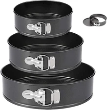 9 Inch Nonstick Springform Cake Pan – Carbon Steel Cheesecake Bakeware