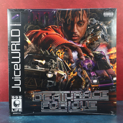 Juice WRLD Death Race for Love 2-LP Black Vinyl Interscope Records 2019 Sealed