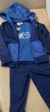 Puma Little Boys 3 Pc Blue Track Suit With Hoodie Sz 2T NWT