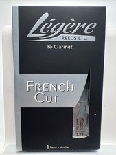 Legere Reeds Bb Clarinet French Cut Strength 3.75 BBF3.75