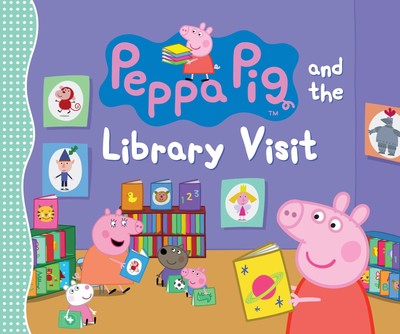 Peppa Pig and the Library Visit: (Children's Picture Book About Going to the...