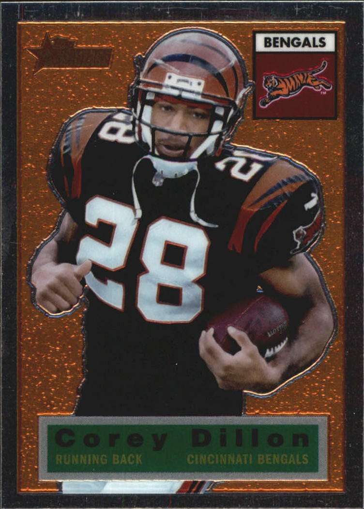 2001 Topps Heritage Retrofractor #51 Corey Dillon /556 - FB
