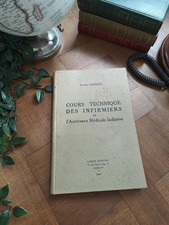 Livre cours techinque des infirmiers – Médecine & Soins Vintage