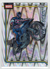 2026 Topps Chrome Marvel Raywave Refractor Parallel Card #182 - U.S. AGENT