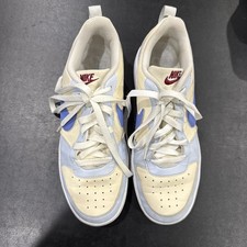 Nike Court Borough Low Recraft Blue/White Big Kids Shoes Sneakers Size 7Y