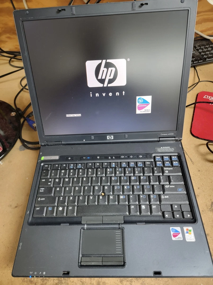 HP Compaq Business Notebook nc6000 Pentium M 1.6 GHz RAM 512 Mo HDD 40