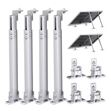 Adjustable Solar Panel Tilt Mount Brackets, Aluminum Alloy, 15 30 1